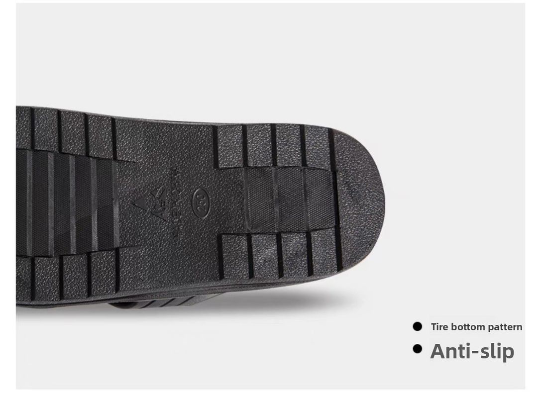 Anti Static PVC Slippers For Electronic Workshop With Six Hole Cross Design And Soft SPU